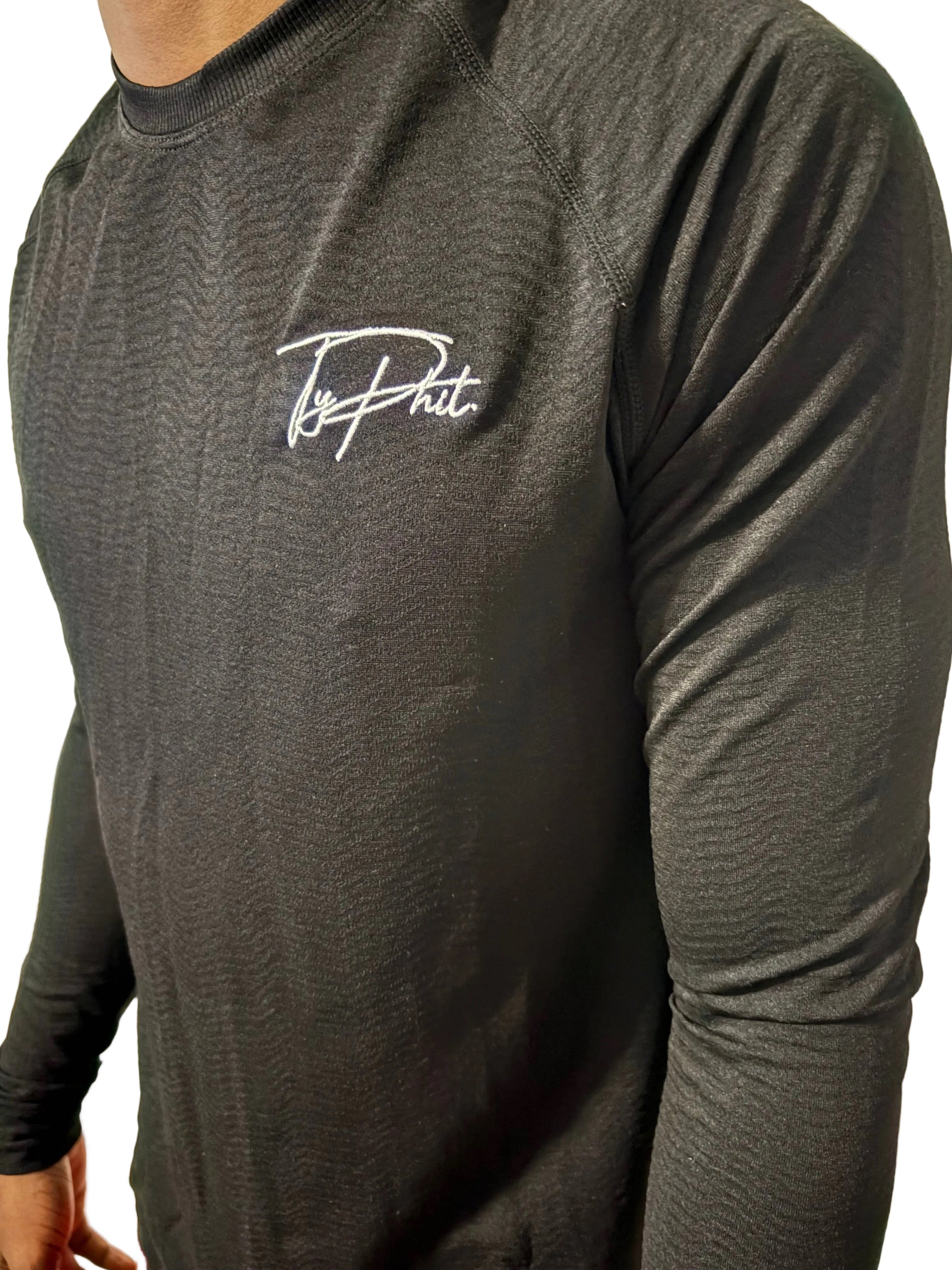 Black Granite Men’s Longsleeve Top