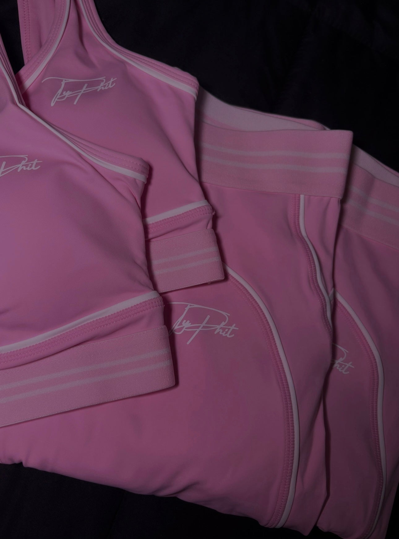 Pink Heart Throb Legging Set